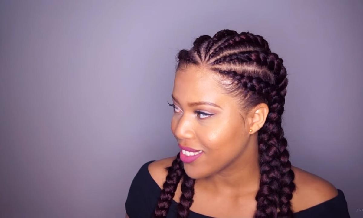 How to spin braids on hair